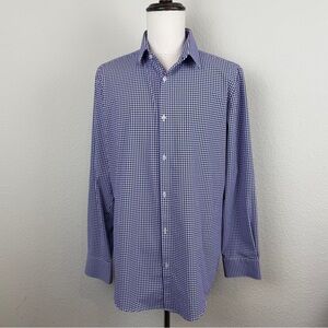 MIZZEN + MAIN Men’s Leeward Long Sleeve Performance Button Down | XL Trim Fit